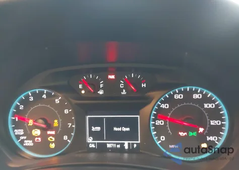 2018 Chevrolet Equinox Lt из США, поврежденный, VIN 3GNAXJEV4JL300646